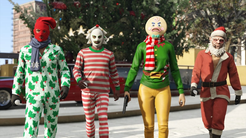 GTA Christmas Outfits