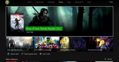 Xbox digital storefront