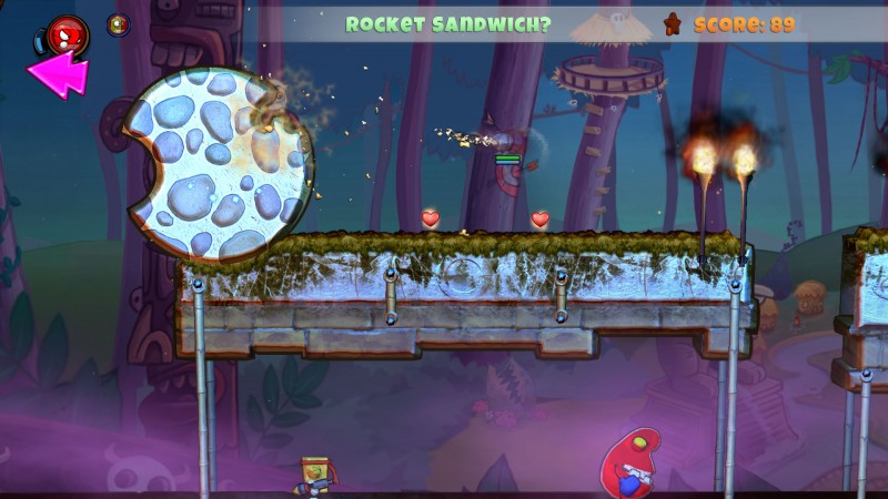 Screenshot from Organic Panic